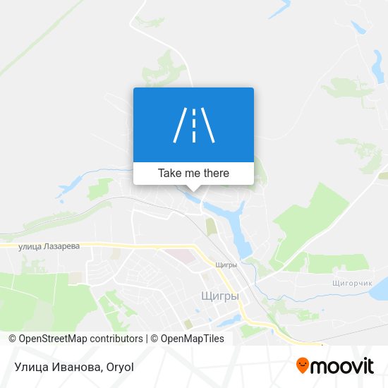 Улица Иванова map