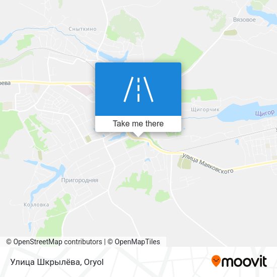 Улица Шкрылёва map