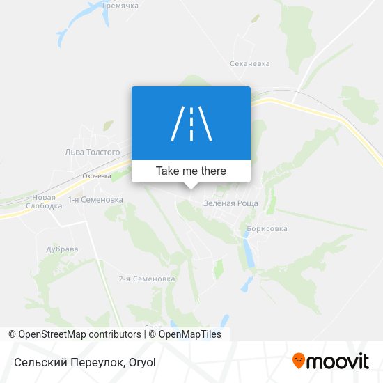Сельский Переулок map