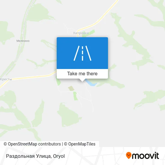 Раздольная Улица map