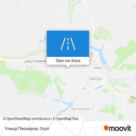 Улица Пионеров map