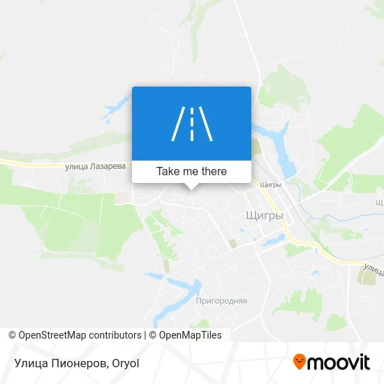 Улица Пионеров map