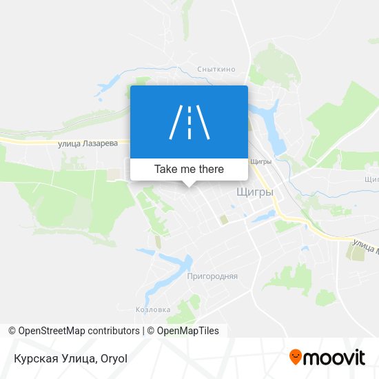 Курская Улица map