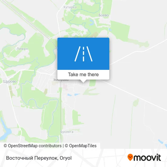 Восточный Переулок map
