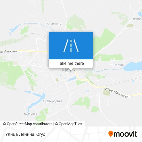 Улица Ленина map