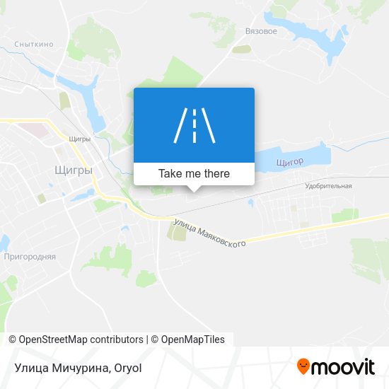 Улица Мичурина map