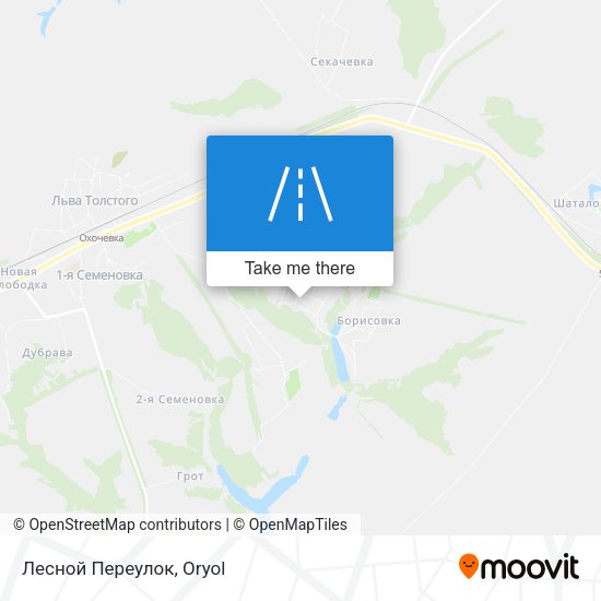 Лесной Переулок map