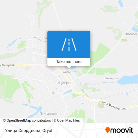 Улица Свердлова map