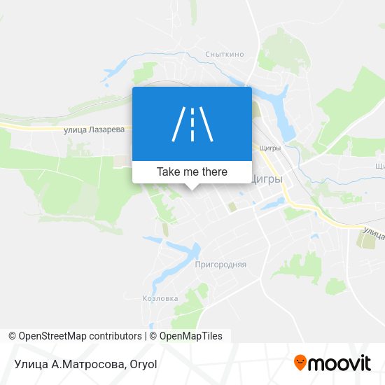 Улица А.Матросова map