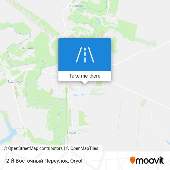 2-Й Восточный Переулок map