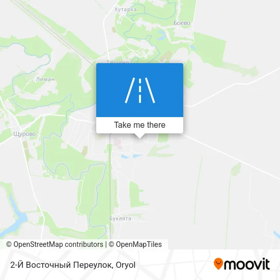 2-Й Восточный Переулок map