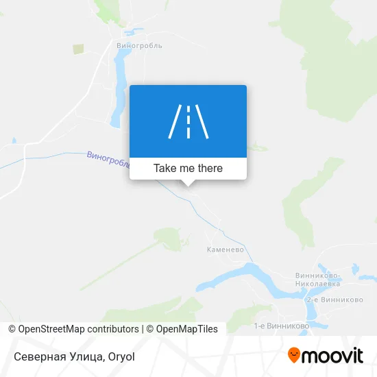 Северная Улица map