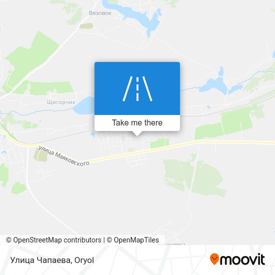 Улица Чапаева map