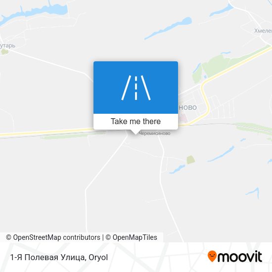 1-Я Полевая Улица map