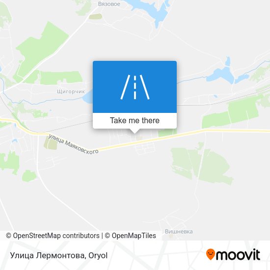 Улица Лермонтова map