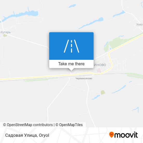Садовая Улица map