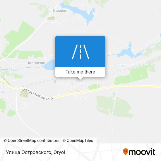 Улица Островского map