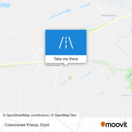 Совхозная Улица map