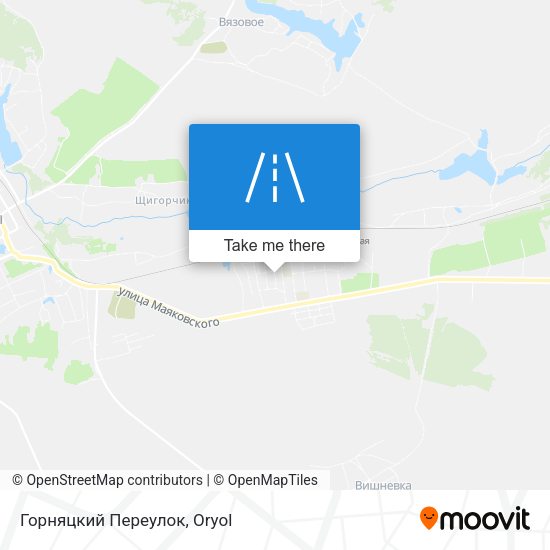 Горняцкий Переулок map