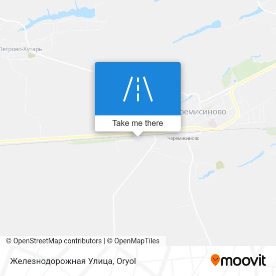 Железнодорожная Улица map