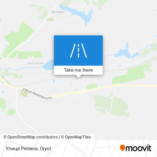 Улица Репина map