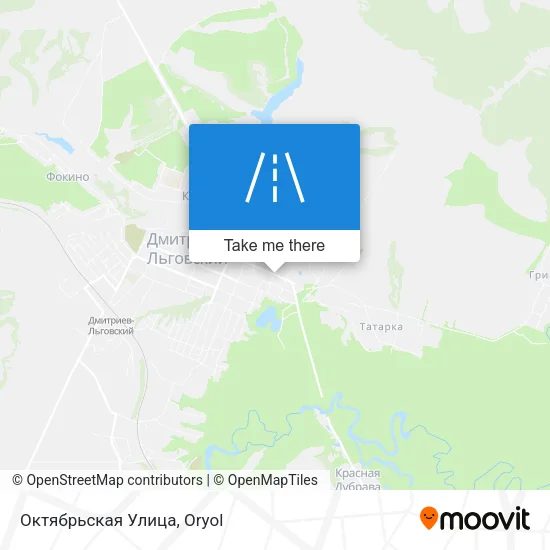 Октябрьская Улица map