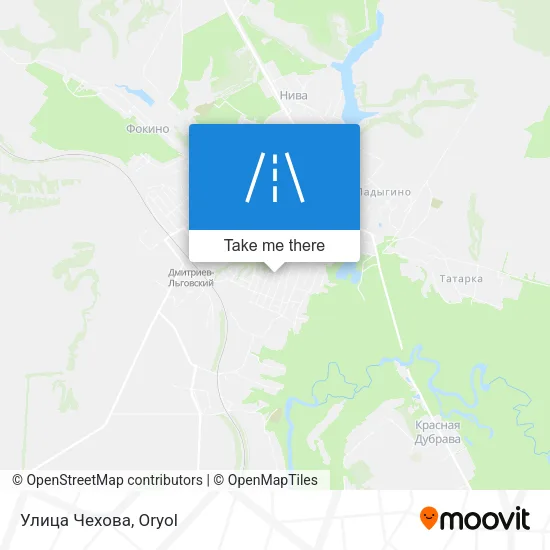 Улица Чехова map