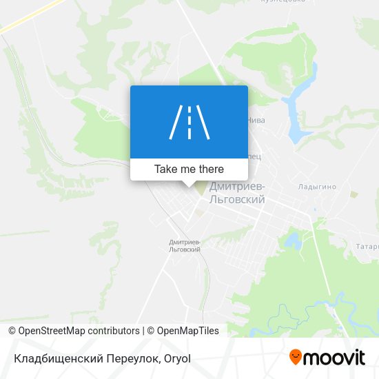 Кладбищенский Переулок map
