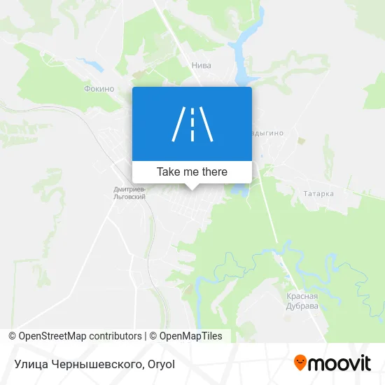 Улица Чернышевского map
