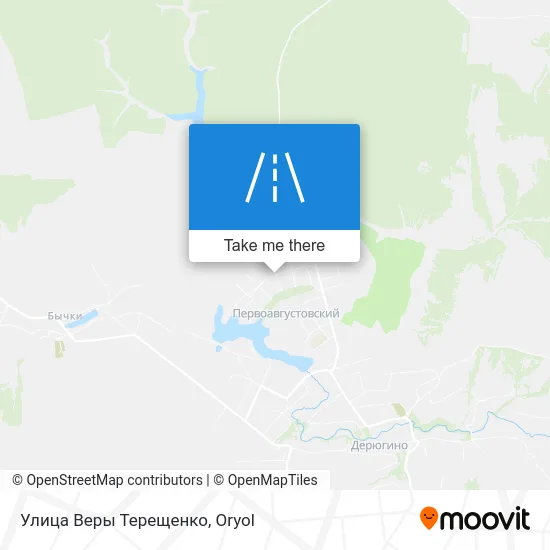 Улица Веры Терещенко map