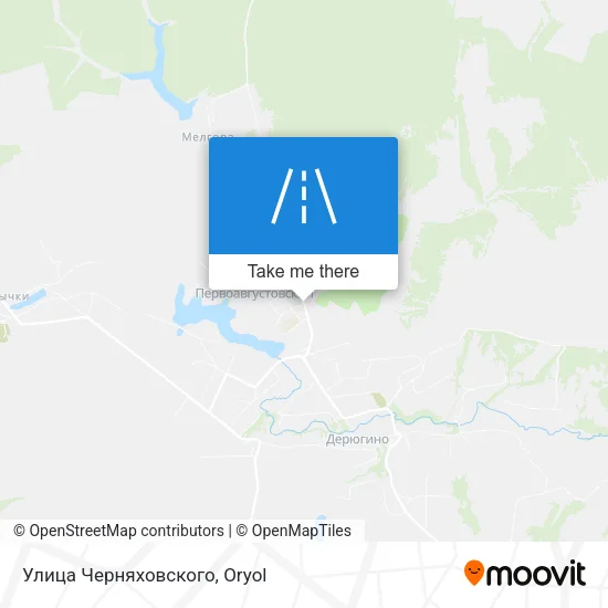 Улица Черняховского map