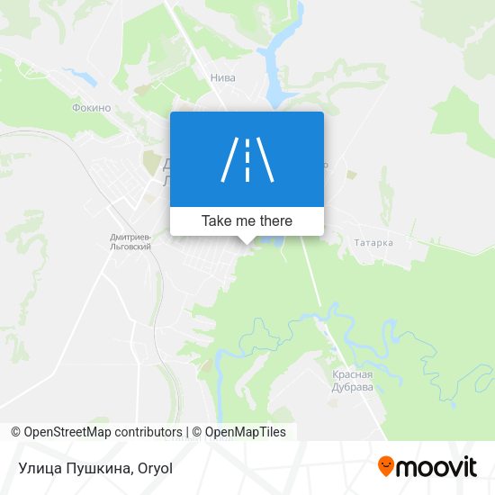 Улица Пушкина map