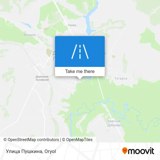 Улица Пушкина map