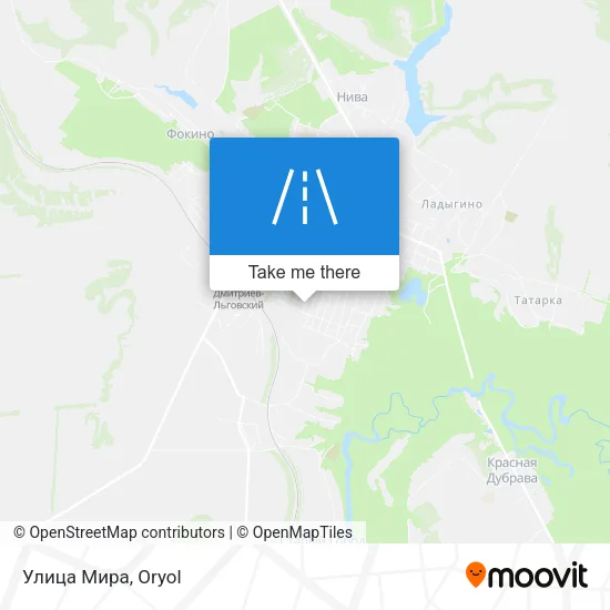 Улица Мира map
