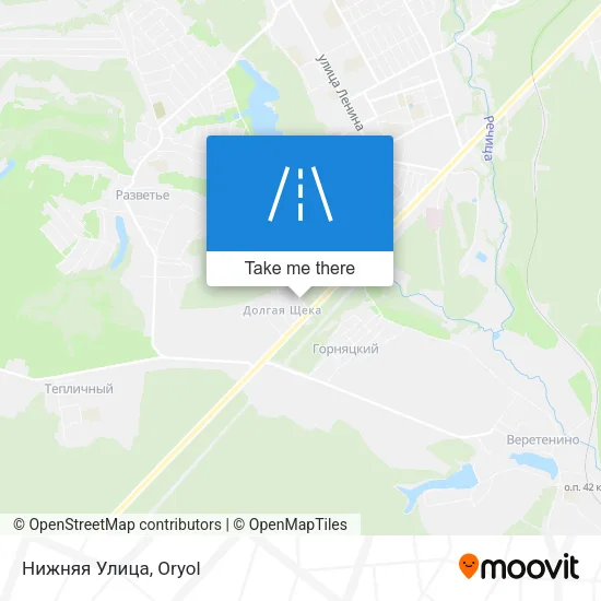 Нижняя Улица map