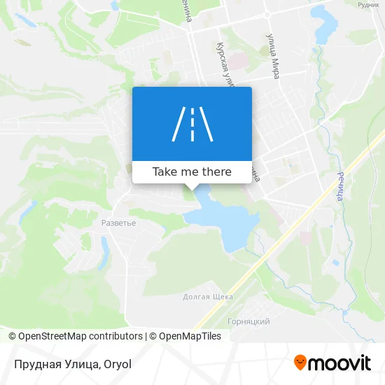 Прудная Улица map