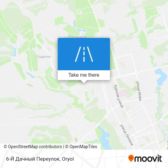 6-Й Дачный Переулок map
