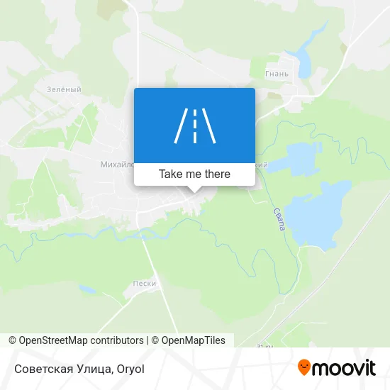 Советская Улица map