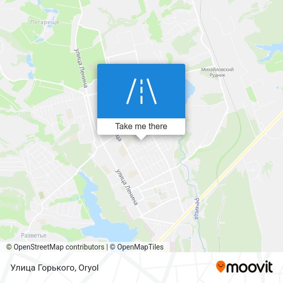 Улица Горького map