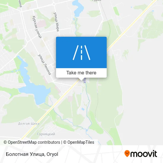 Болотная Улица map