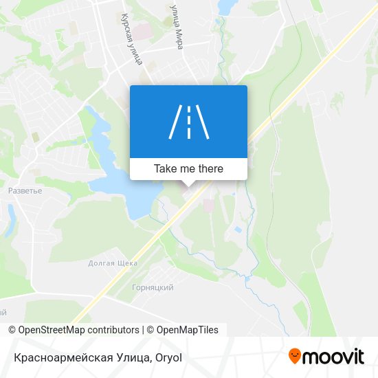 Красноармейская Улица map