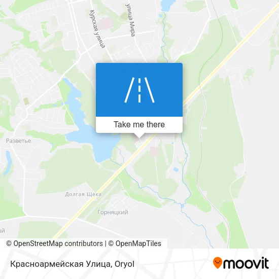 Красноармейская Улица map