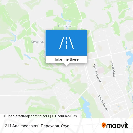 2-Й Алексеевский Переулок map