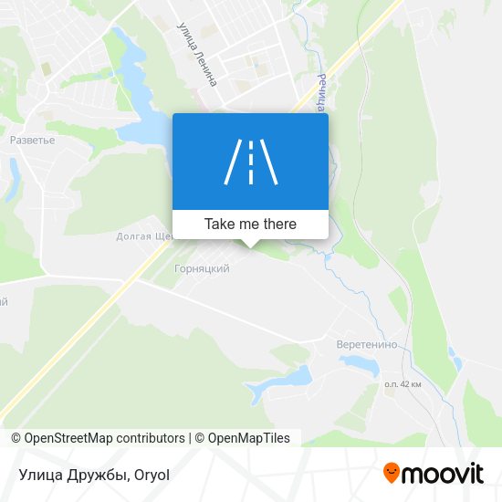 Улица Дружбы map