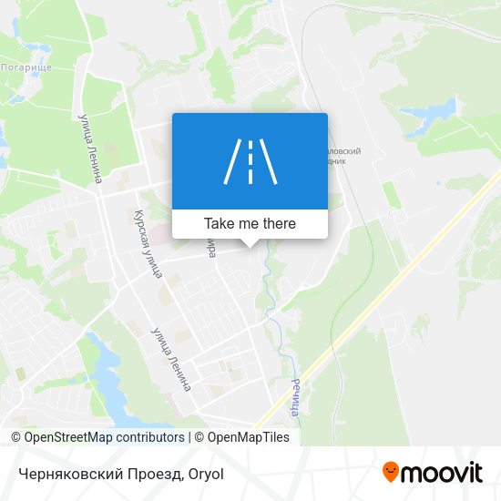 Черняковский Проезд map