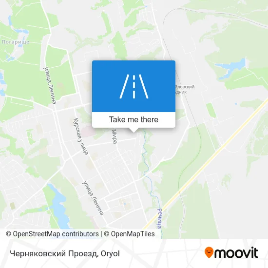 Черняковский Проезд map