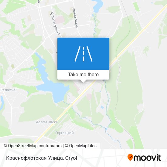 Краснофлотская Улица map