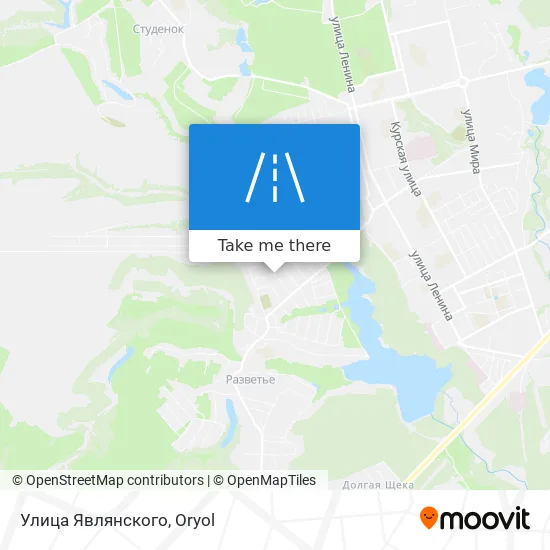 Улица Являнского map