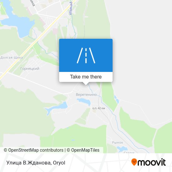 Улица В.Жданова map