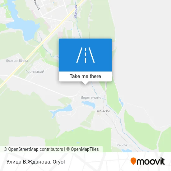 Улица В.Жданова map